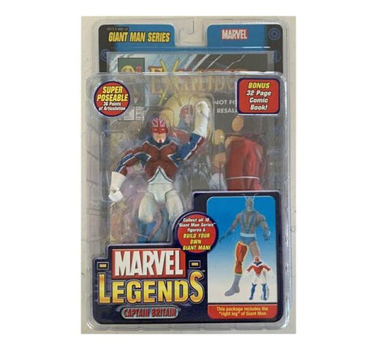 Marvel Legends Captain Britain Action Figure