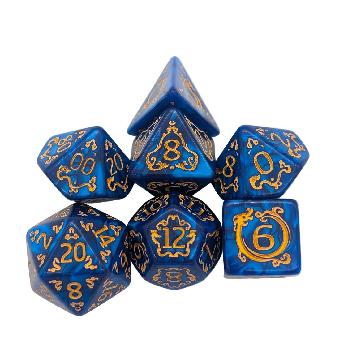 Dragon/Zoltar Matching Dice Set