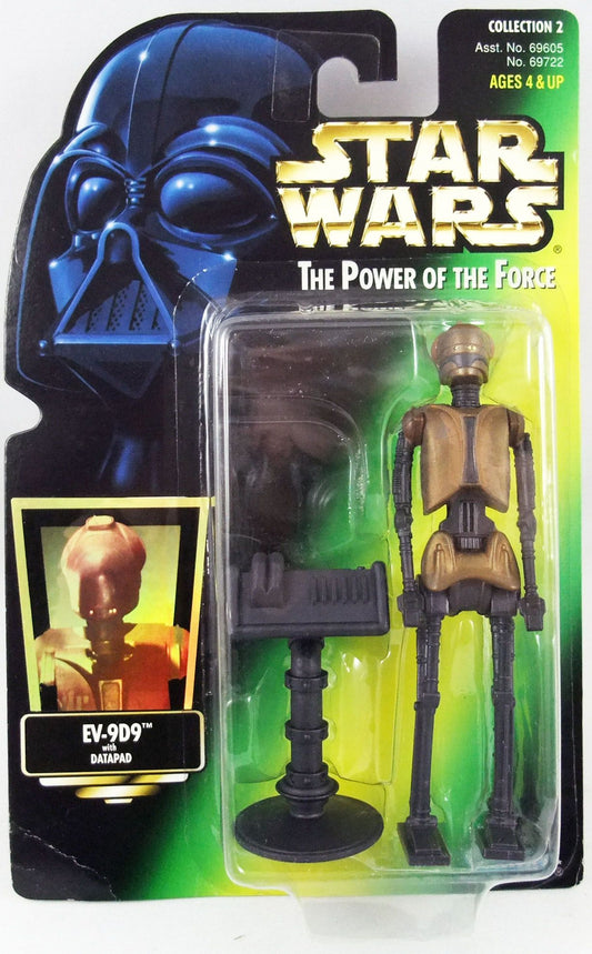 Star Wars 1997 Power of the Force EV-9D9 Action Figure