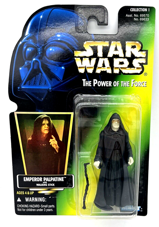Star Wars 1996 Power of the Force Emperor Palpatine Action Figure