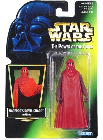 Star Wars 1997 Power of the Force Emperor's Royal Guard Action Figure