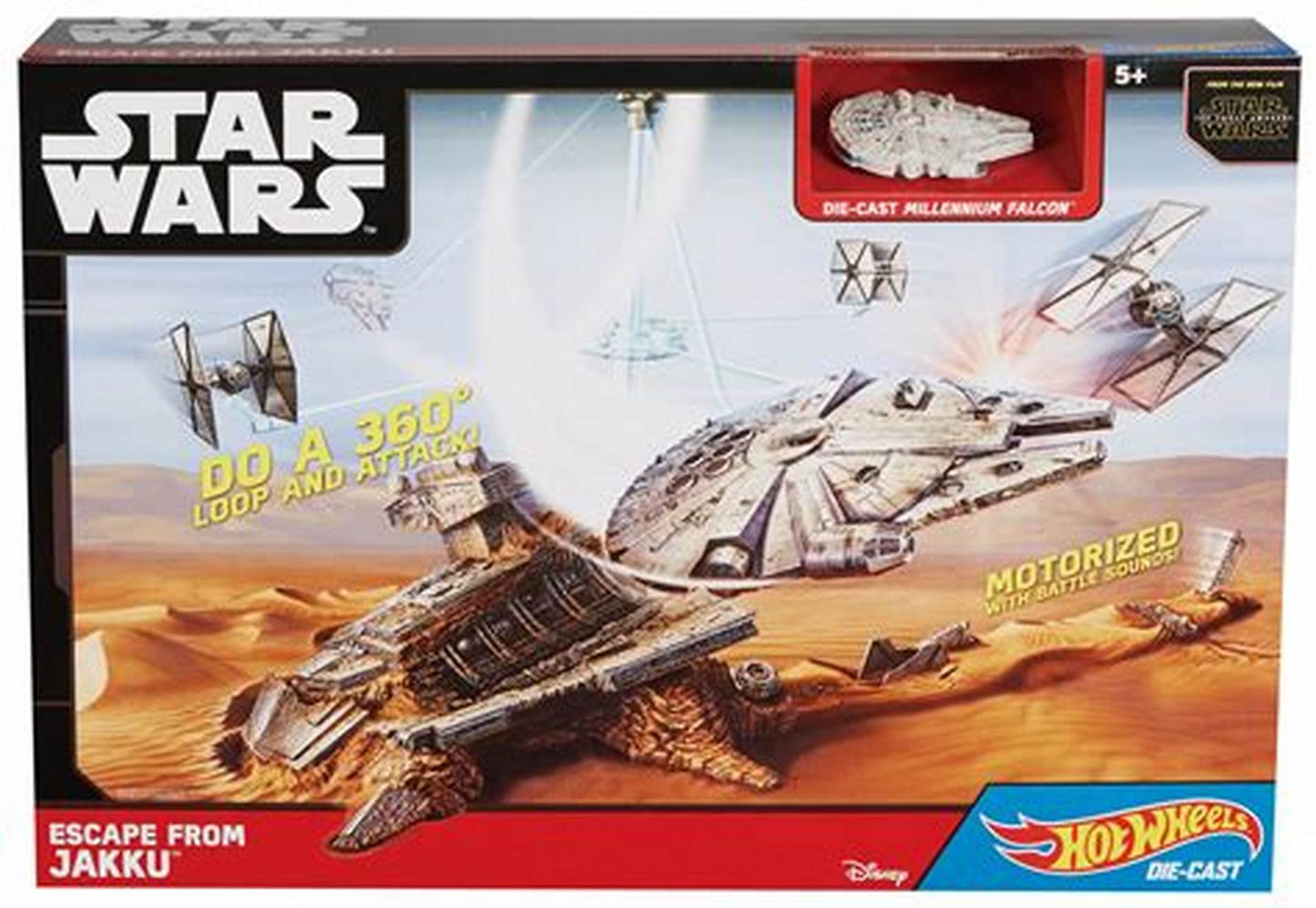 2015 Hot Wheels Escape from Jakku Play Set