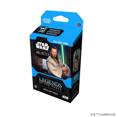 Star Wars: Unlimited - Legends of the Force: Spotlight Deck - Qui-Gon Jinn