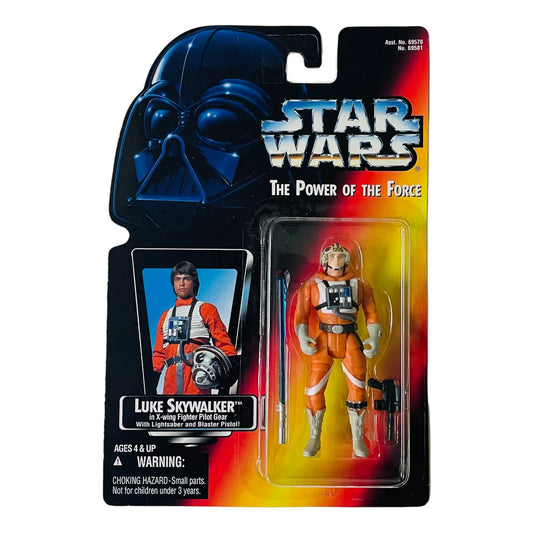 Star Wars 1995 Power of the Force Luke Skywalker X-Wing Pilot