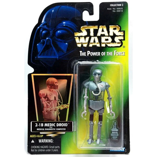 Star Wars 1996 Power of the Force 2-1B Medic Droid