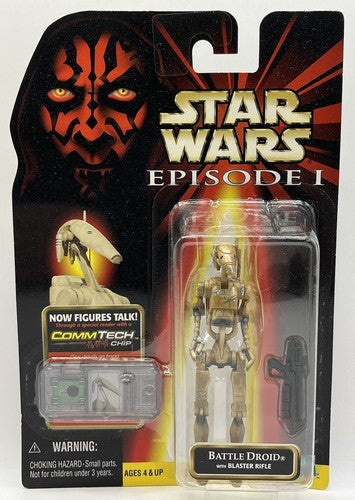 Star Wars 1998 Episode 1 Battle Droid with Rifle Action Figure
