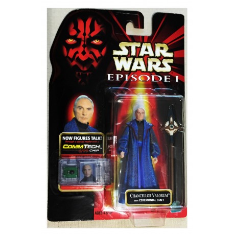 Star Wars 1998 Episode 1 Chancellor Valorum Action Figure