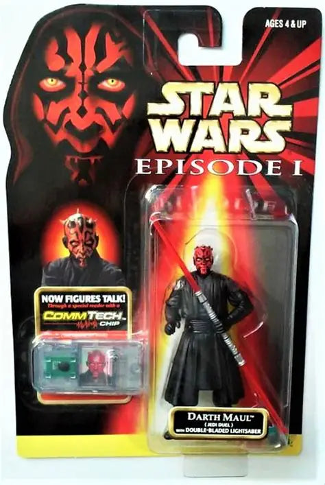 Star Wars 1998 Episode 1 Darth Maul Action Figure