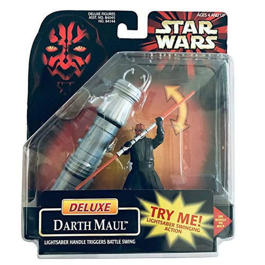Star Wars 1998 Episode 1 Deluxe Darth Maul Action Figure