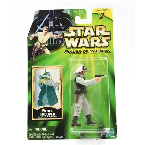 Star Wars 2001 Power of the Jedi Rebel Trooper