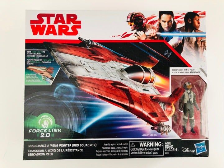 Star Wars 2017 Forcelink 2.0 Resistance A-Wing Fighter