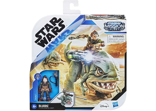 Star Wars 2020 Mission Fleet Blurrg with Kuiil