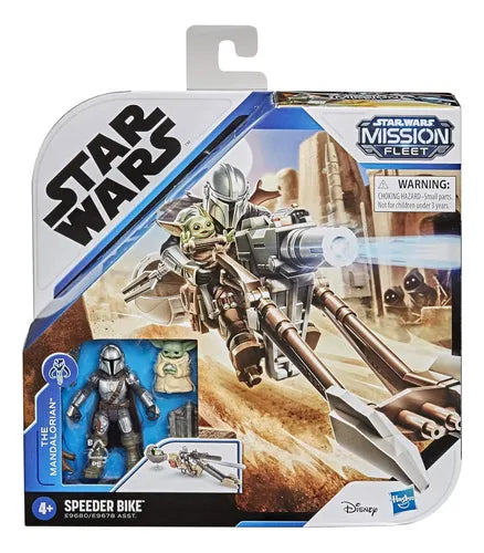 Star Wars 2020 Mission Fleet Speeder Bike with The Mandalorian