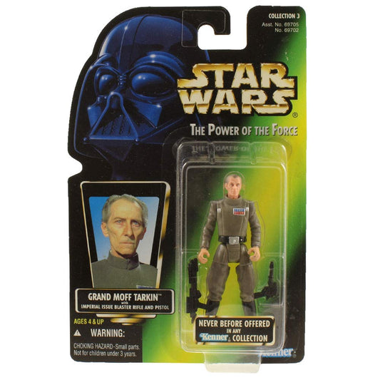 Star Wars 1996 Power of the Force Grand Moff Tarkin Action Figure