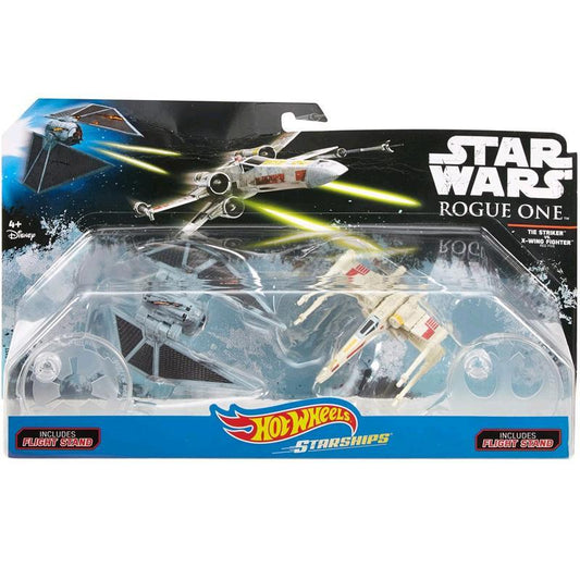 2016 Hot Wheels Tie Striker and X-Wing Fighter