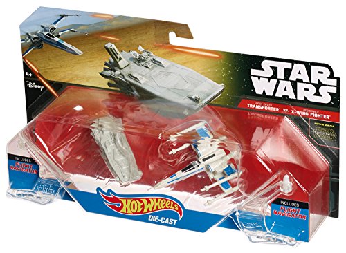 2014 Hot Wheels Transporter and X-Wing Fighter