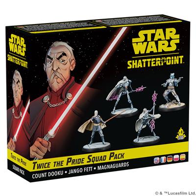 STAR WARS: SHATTERPOINT - TWICE THE PRIDE: COUNT DOOKU SQUAD PACK