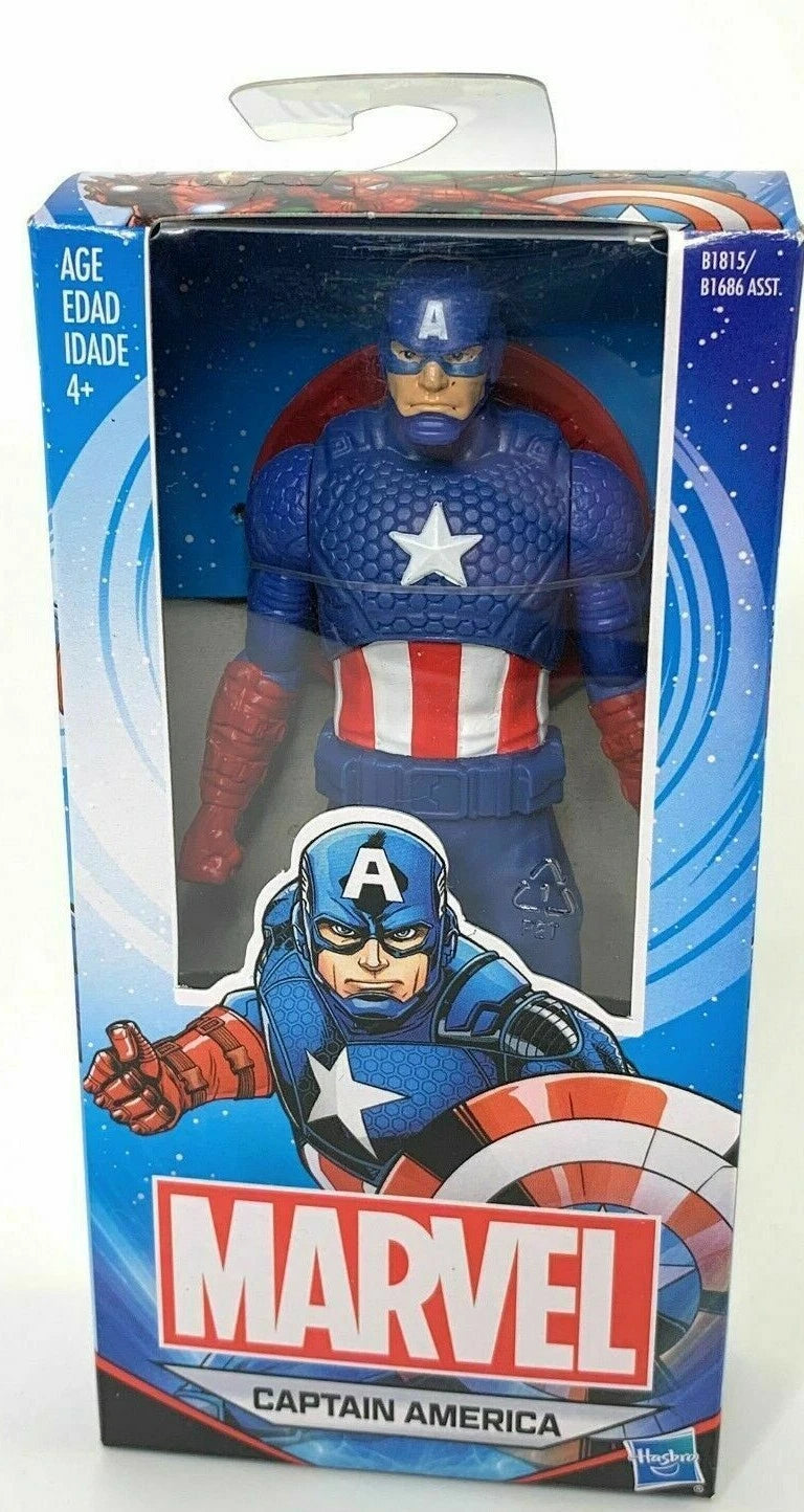 Hasbro Marvel Action Figure, Captain America. 2016, 6 Inch