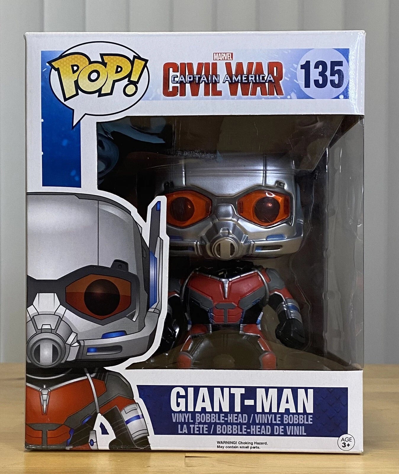 Pop Captain America 3 Giant Man 6in Vinyl Figure