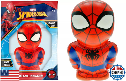 Marvel Avengers Superhero Foam Ball 5.5" (1 Spiderman) Squishy To