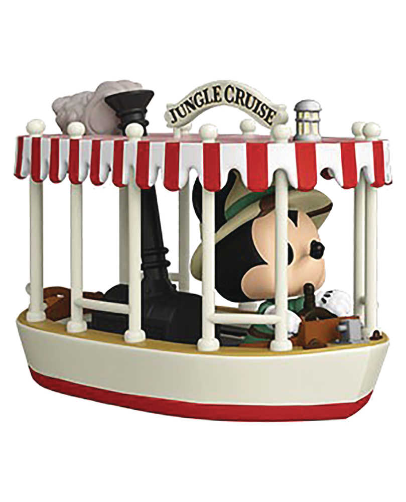 Pop Rides Jungle Cruise Skipper Mickey with Boat Vinyl Figure