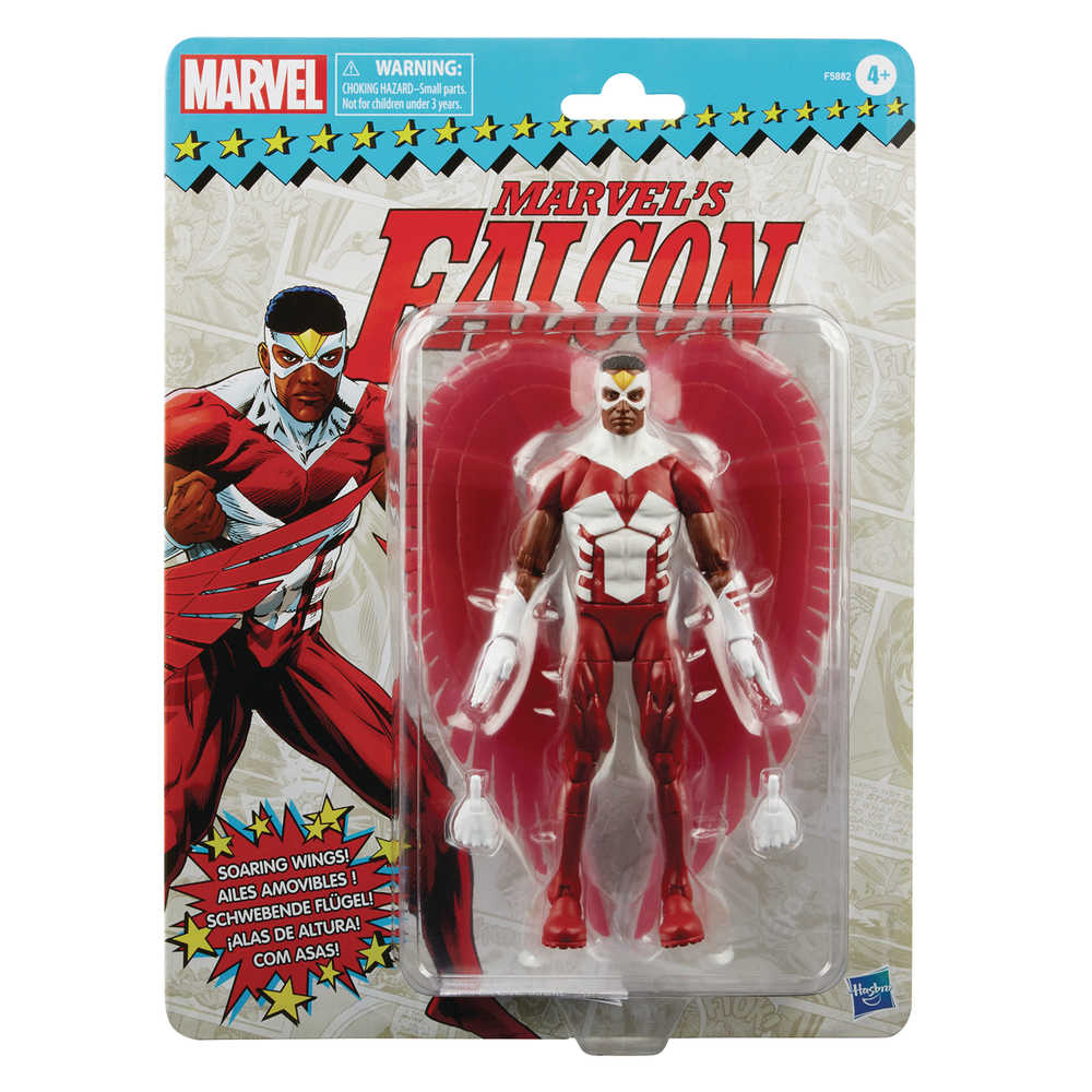 Marvel Legends Retro 6in Falcon Action Figure Case