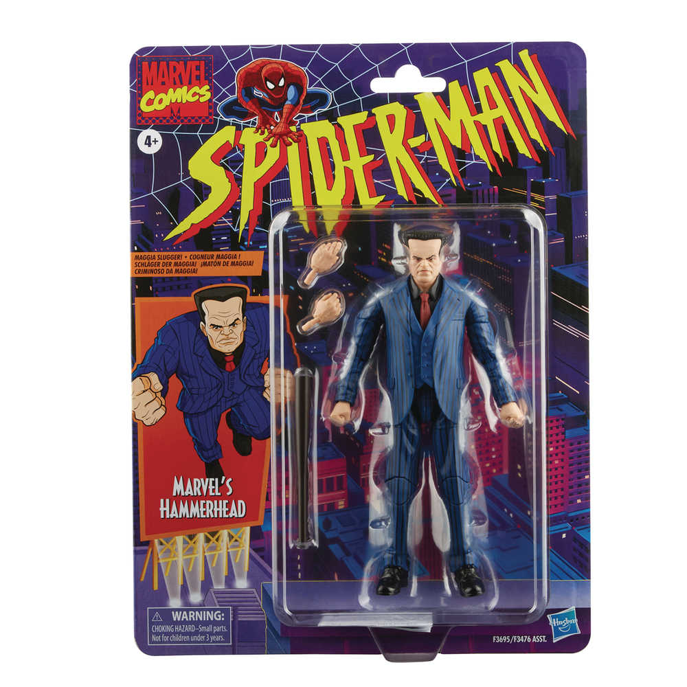 Spider-Man Legends Retro 6in Hammerhead Action Figure