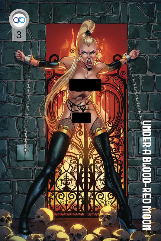 Under A Blood Red Moon #3 Cover B Uncensored Edition (adult)