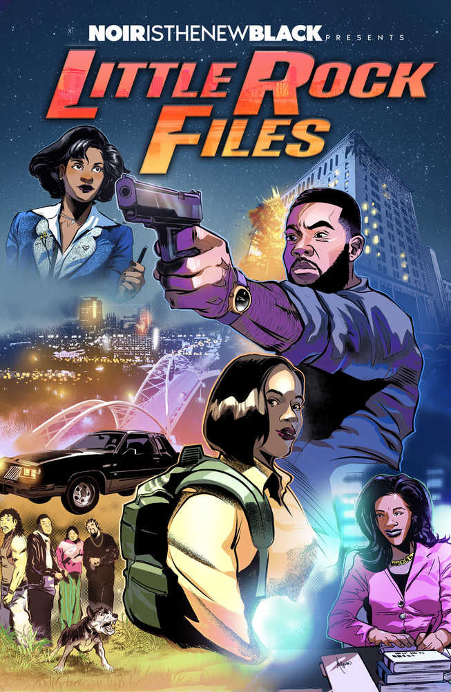 Noir Is The New Black Little Rock Files #1 Cover A Mcgowan